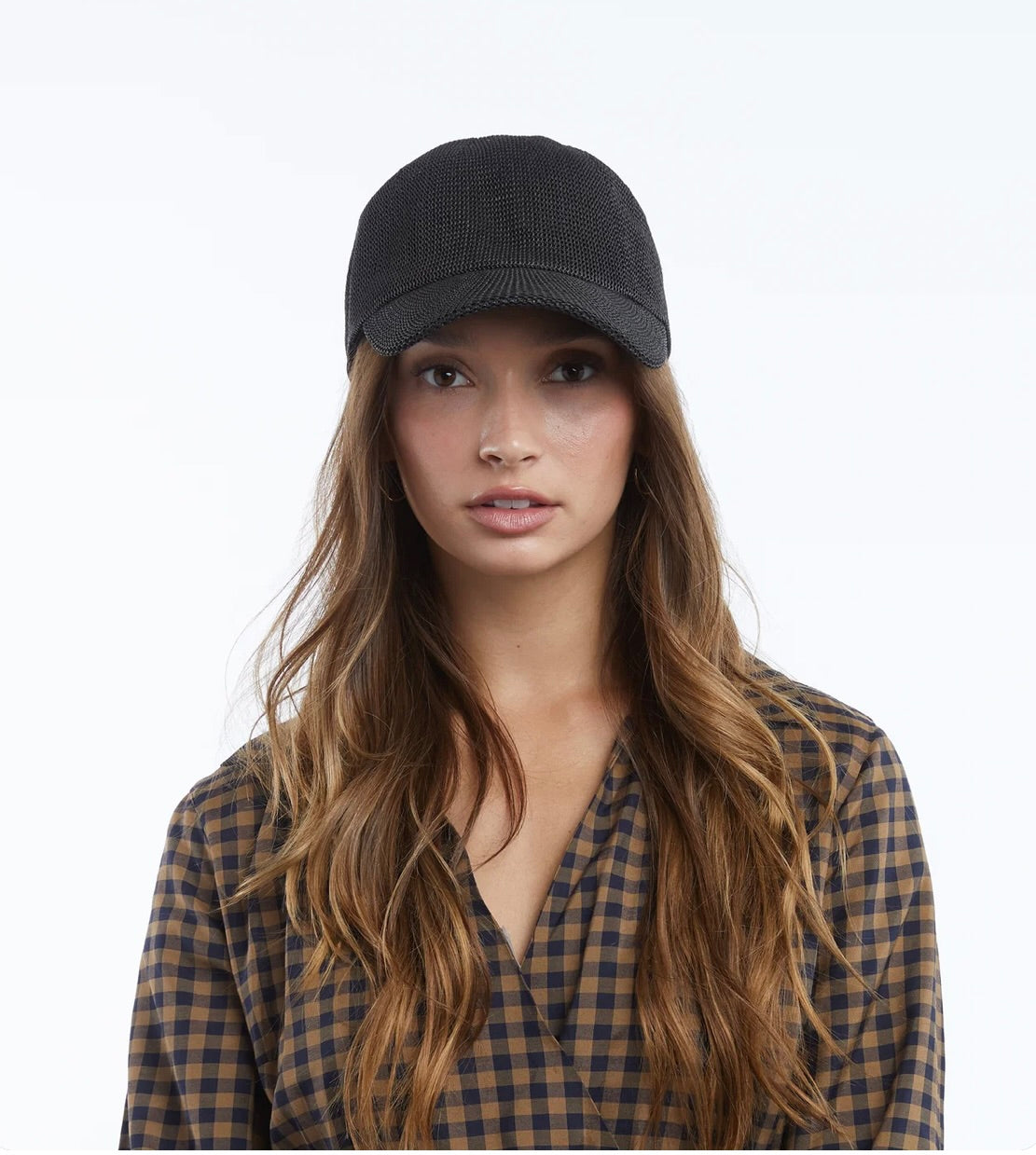 Black Lightweight Dad Cap with Back Clasp Adjustment