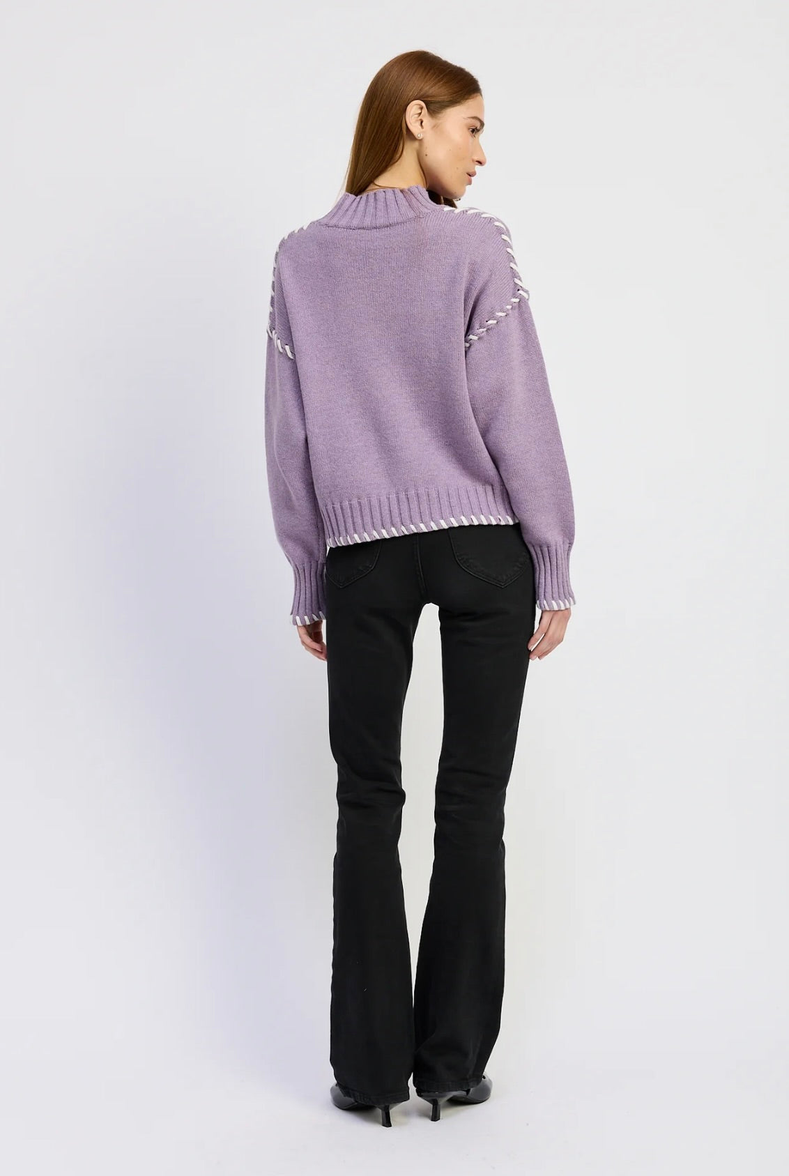 Funnel Neck Pullover