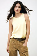 Minimalist Vanilla Sleeveless Tank