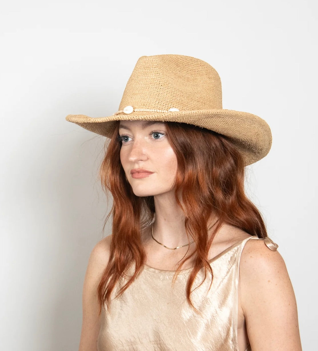 Lightweight Rebound-Form Raffia Crochet Sun Hat for Resort Wear