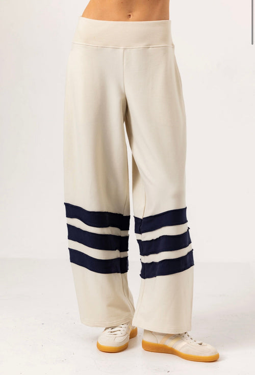 Birch Rugby Stripe Pull-On Top with Elastic Waist