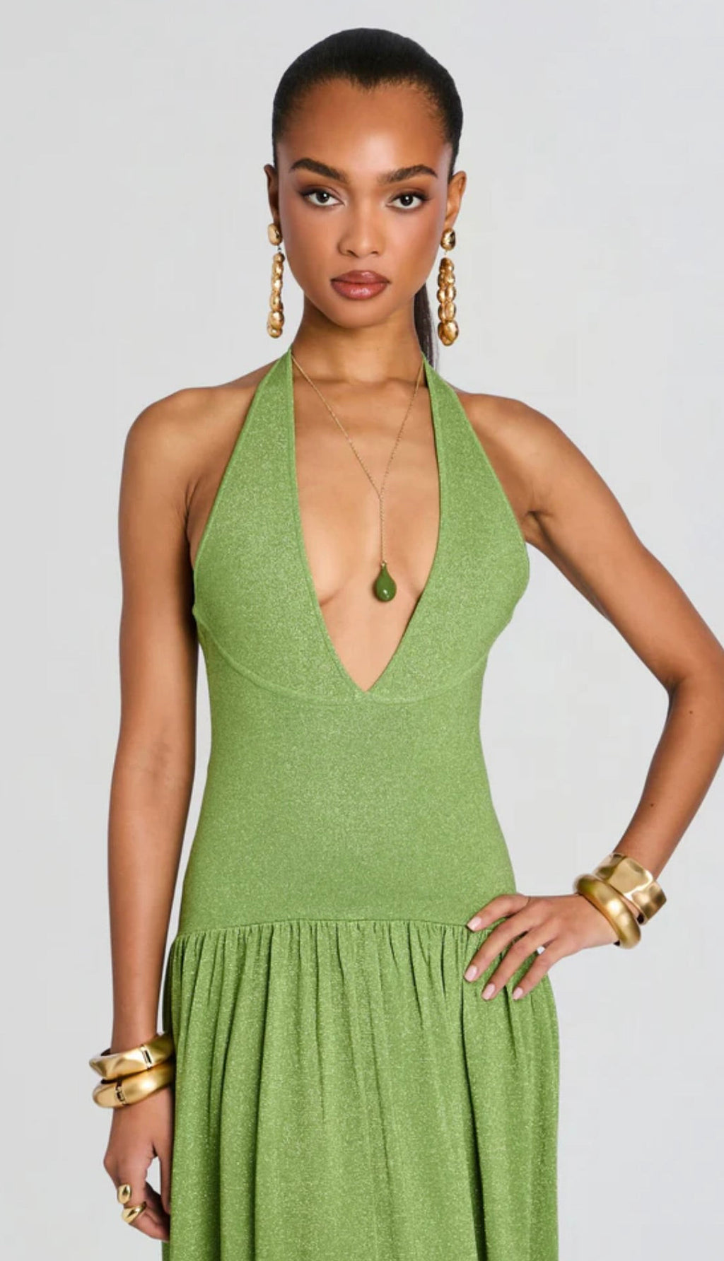Banded Knit Maxi