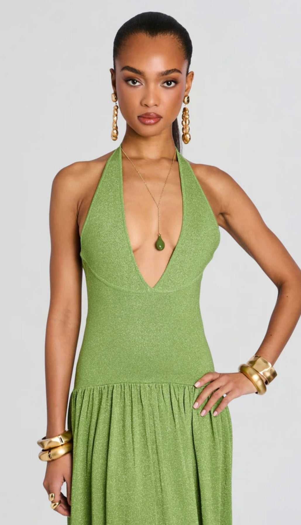 Banded Knit Maxi